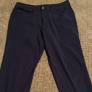 Navy lulu lemon dress pants